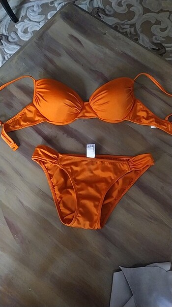 Pierre Cardin turuncu bikini