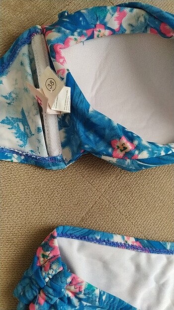 s Beden Penti çiçekli bikini