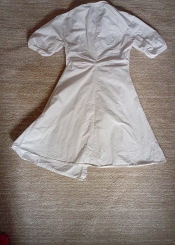 Beyaz ipekyol elbise - Görsel 5