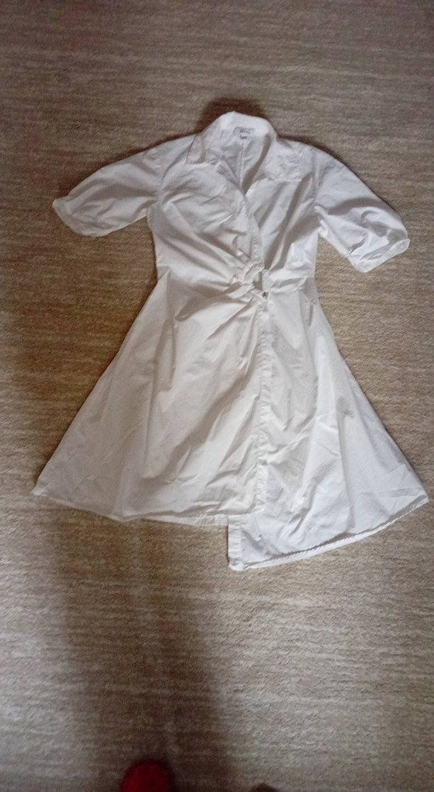 Beyaz ipekyol elbise - Görsel 2