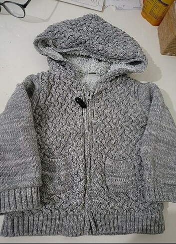 Erkek bebek mont hırka süveter