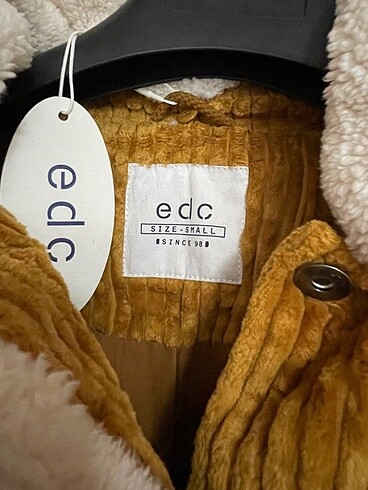 s Beden Kadife mont hardal sarısı