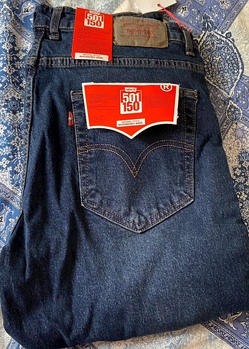 Levis Levi S 501 Original Fit Koyu Mavi Jean
