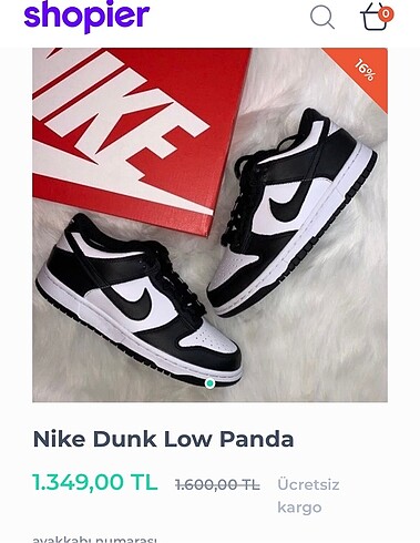 Nike ayakkabı