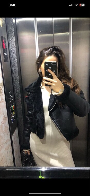 xs Beden Hm kürklü ceket