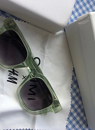  Beden yeşil Renk H&M x Chimi unisex güneş gözlüğü