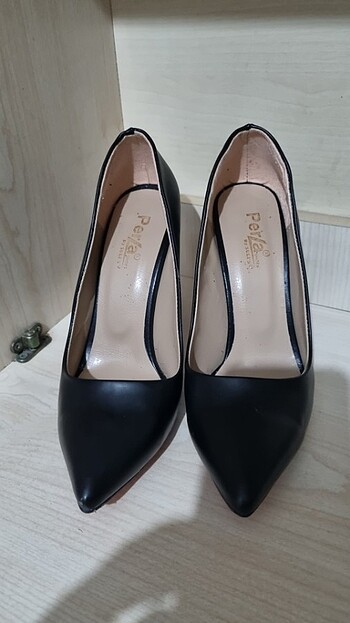 38 Beden siyah Renk Siyah Stiletto