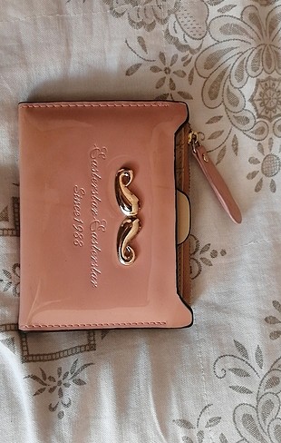 Pembe rugan mini cüzdan