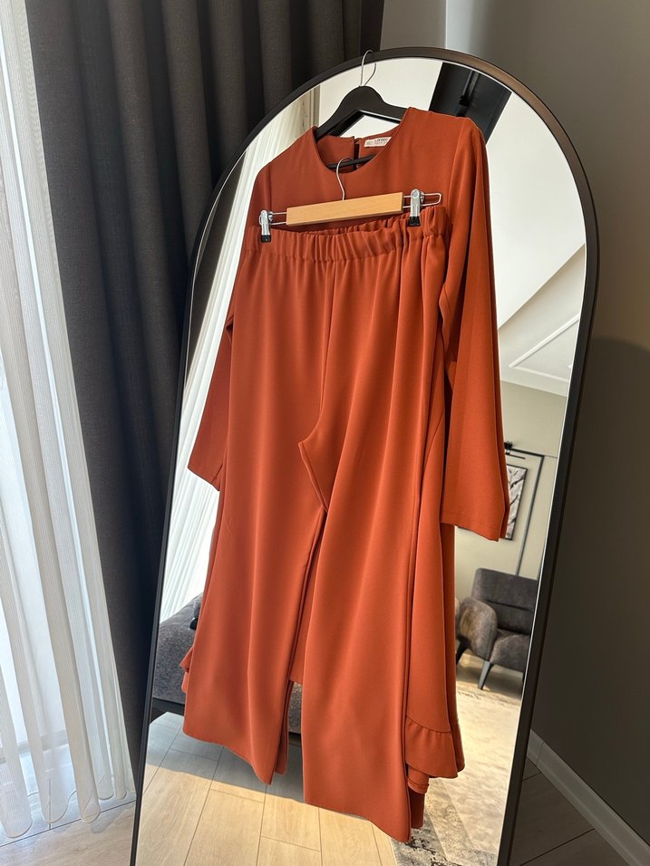 Taba  Uzun Kollu Salaş Tunik - Görsel 2