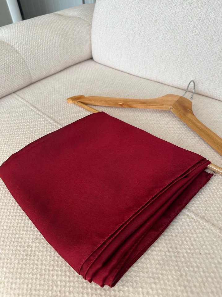 Bordo eşarp - Görsel 2