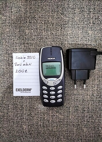 NOKİA 3310 TUŞLU ASKER TELEFONU