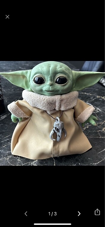 Baby Yoda Hareketli Oyuncak