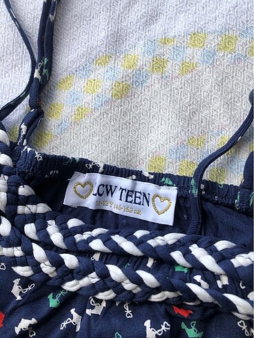 11-12 Yaş Beden Kız çocuk Tulum