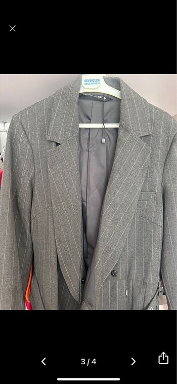 xs Beden Zara blazer elbise