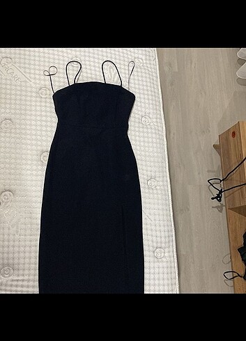Zara yırtmaçlı elbise