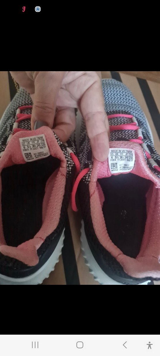 Orjinal Adidas Gri Spor Ayakkabı - Görsel 5