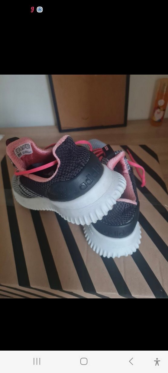 Orjinal Adidas Gri Spor Ayakkabı - Görsel 2