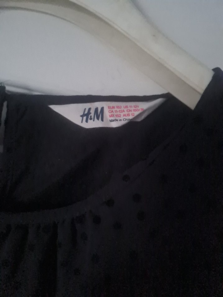 Siyah Uzun Kollu Fırfırlı Bluz - Görsel 2