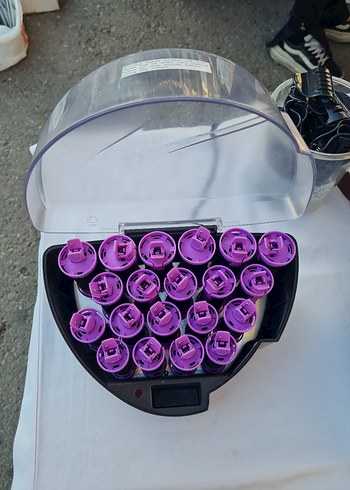 Mor Saç Şekillendirici Bigudi Seti - Görsel 4