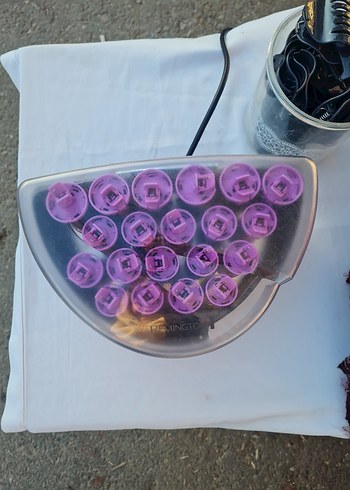 Mor Saç Şekillendirici Bigudi Seti - Görsel 2