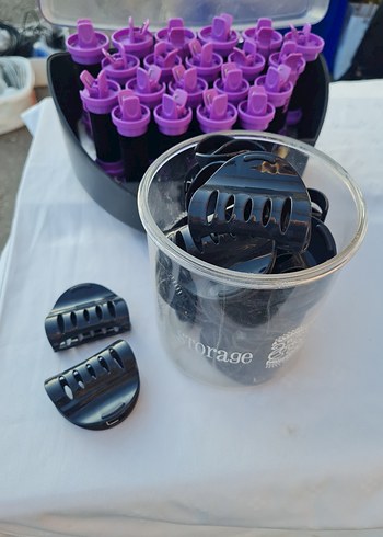 Mor Saç Şekillendirici Bigudi Seti - Görsel 6