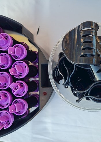 Mor Saç Şekillendirici Bigudi Seti - Görsel 5
