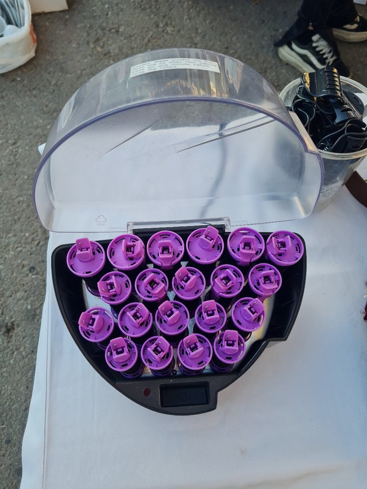 Mor Saç Şekillendirici Bigudi Seti - Görsel 4