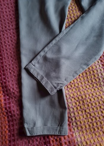 Gri Kumaş Pantolon Zara - Görsel 7