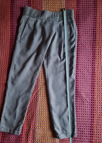 Gri Kumaş Pantolon Zara - Görsel 3