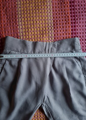 Gri Kumaş Pantolon Zara - Görsel 4