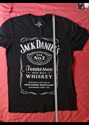 Jack Daniel's Siyah Rock Punk Tişört - Görsel 5
