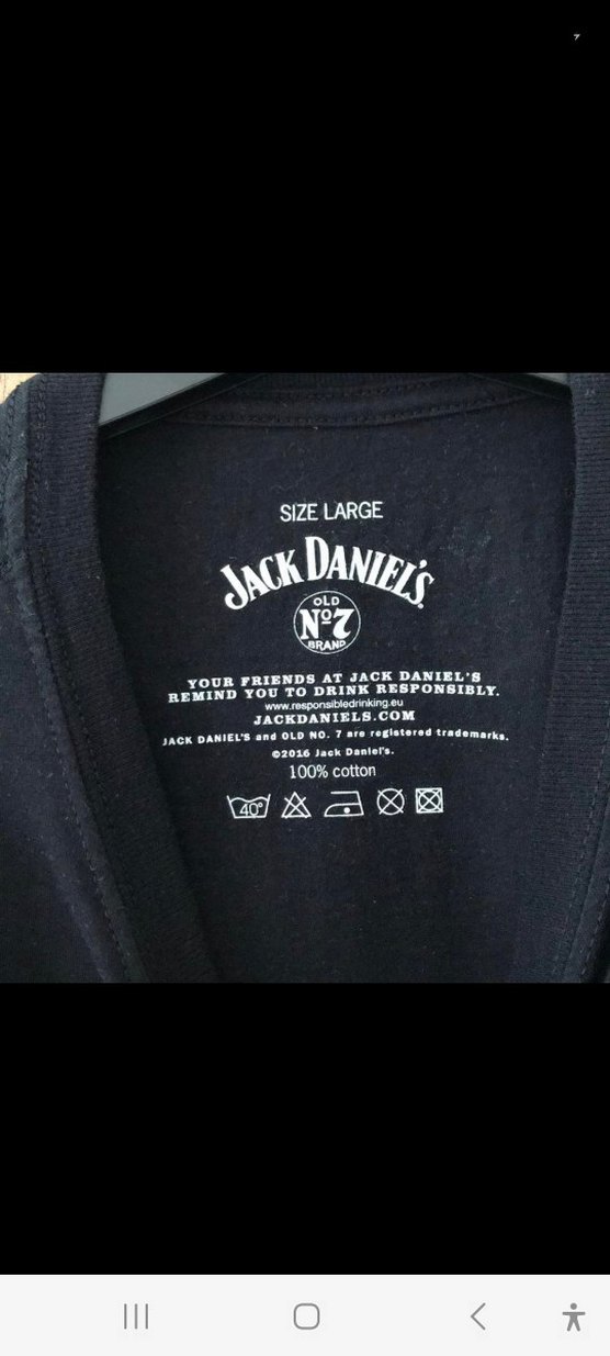 Jack Daniel's Siyah Rock Punk Tişört - Görsel 3