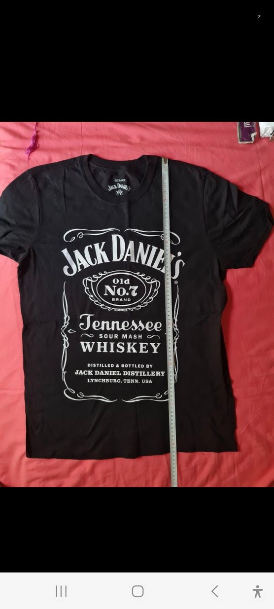 Jack Daniel's Siyah Rock Punk Tişört - Görsel 5