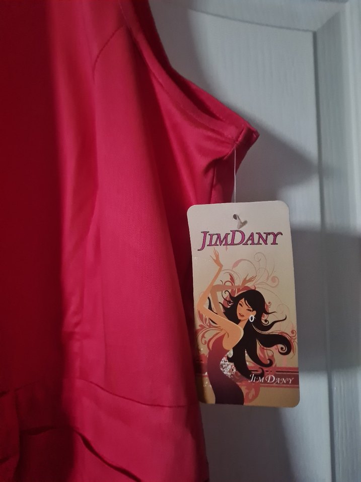 Sevgililer günü için kırmızı Elbise - Görsel 3