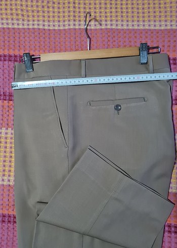 Kemerli Erkek Bej Pantolon - Görsel 8