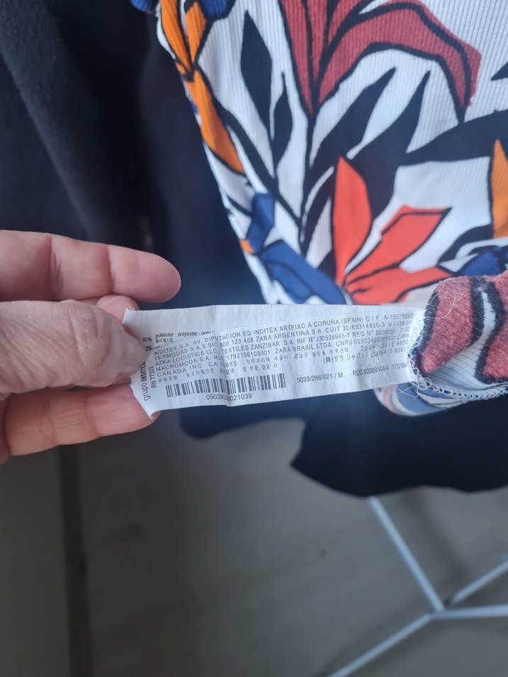 Çiçek Desenli Kısa Kollu Kadın Bluz - Görsel 4