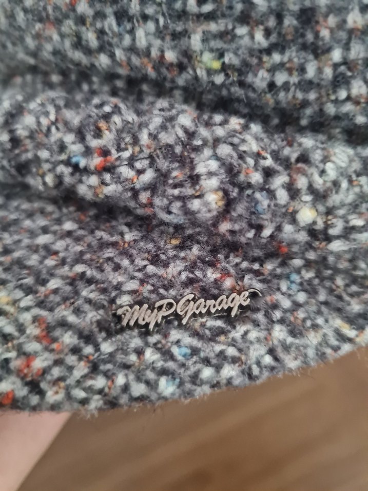 Polo Garage Düğmeli Gri Kadın/Erkek Şapka - Görsel 4