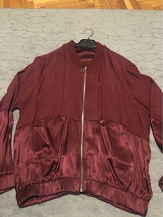 saten detaylı bomber