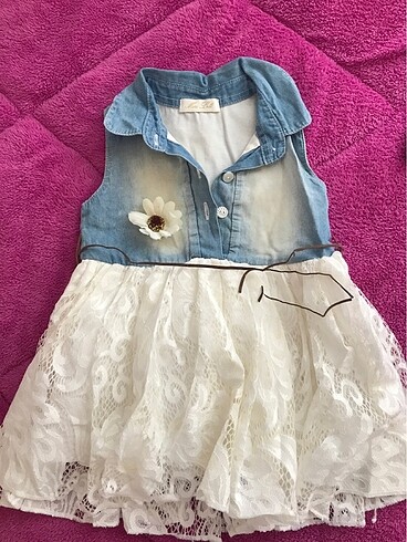 6-9 Ay Beden 3 elbise 100 TL