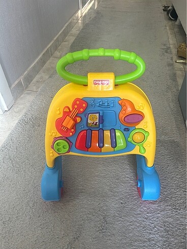  Beden sarı Renk Fisher price Yürüme yardımcısı walker