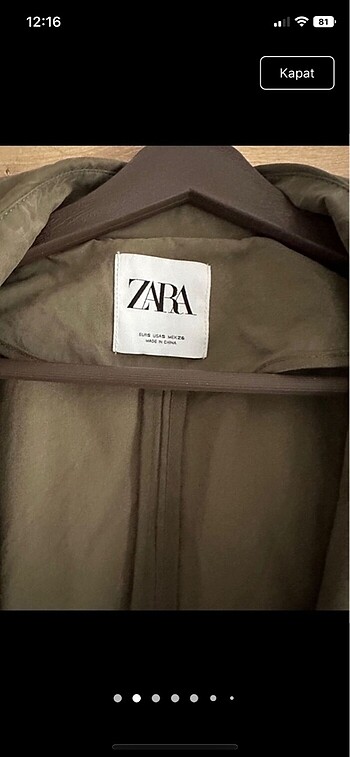 Zara Zara trençkot