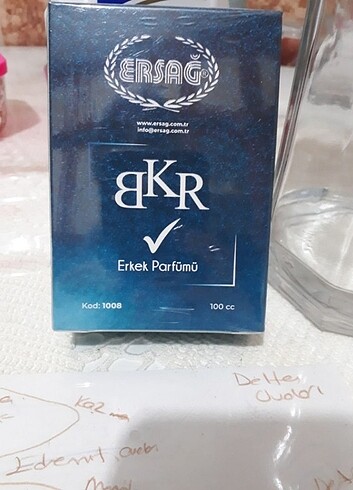 Ersağ BKR ERKEK PARFUM