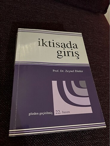 Prof. De. Zeynel Dinler - İktisada Giriş