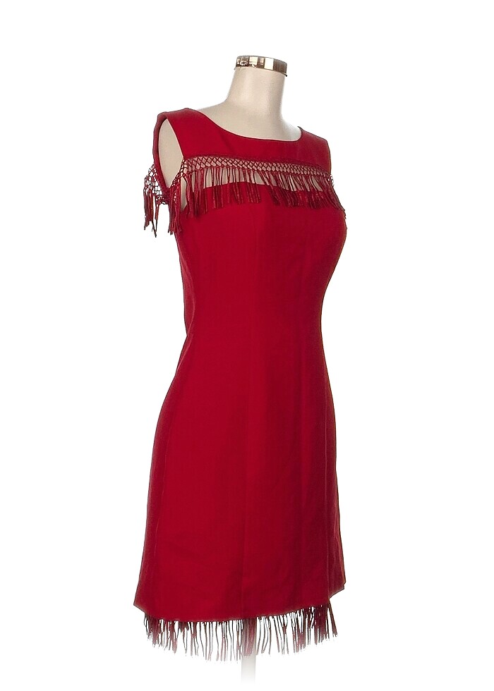 Vintage Love Kısa Elbise %70 İndirimli. - Görsel 2