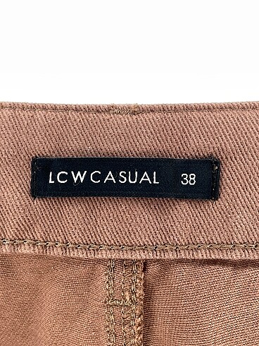 38 Beden kahverengi Renk LC Waikiki Jean / Kot %70 İndirimli.