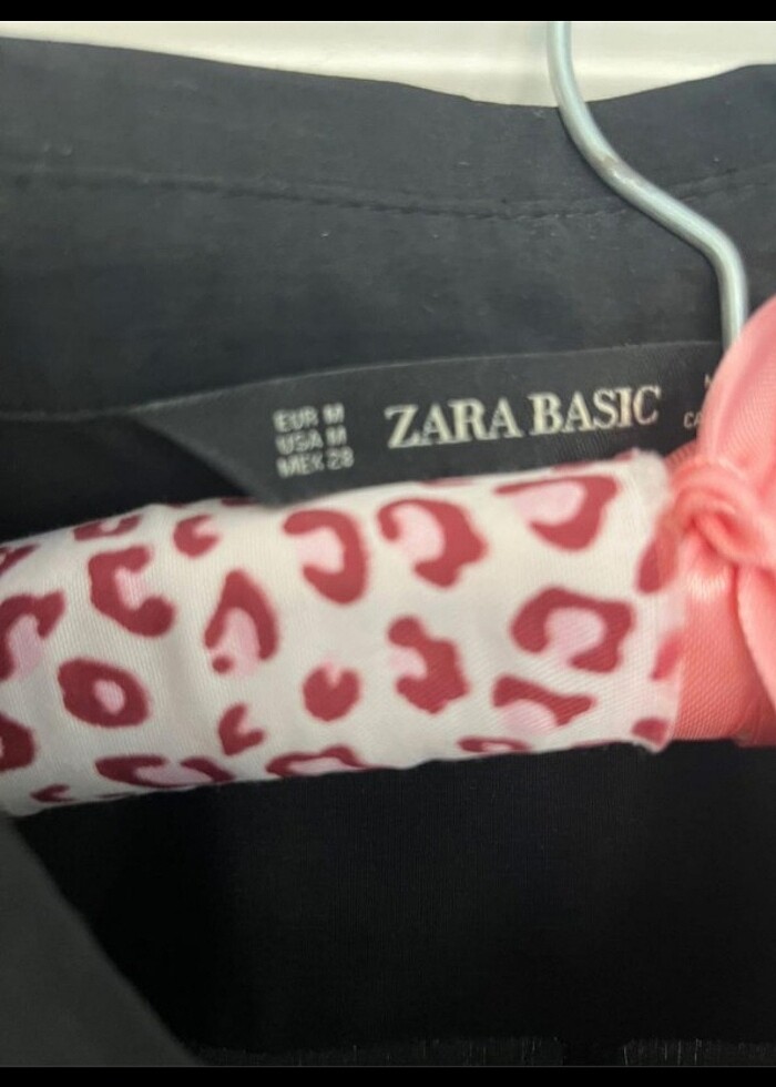 Zara siyah gomlek - Görsel 4
