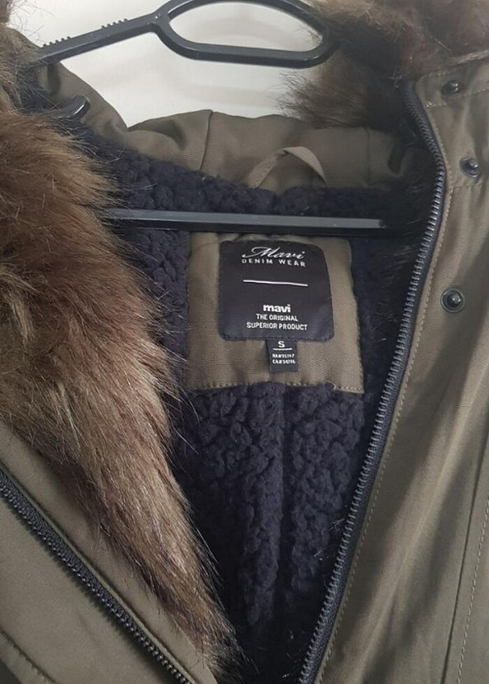 Mavi haki parka - Görsel 2