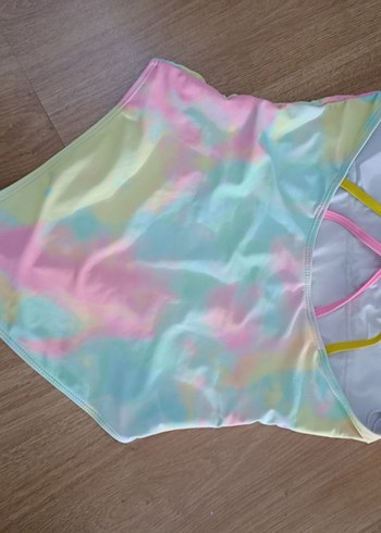 LC Waikiki Kız Çocuk Pastel Tie-Dye Askılı Mayo