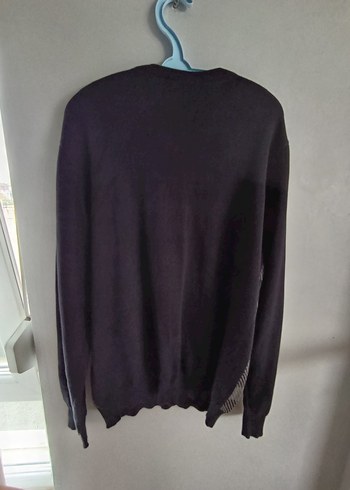 l/xl Beden gri Renk Gri V Yaka Örgü Erkek Kazak