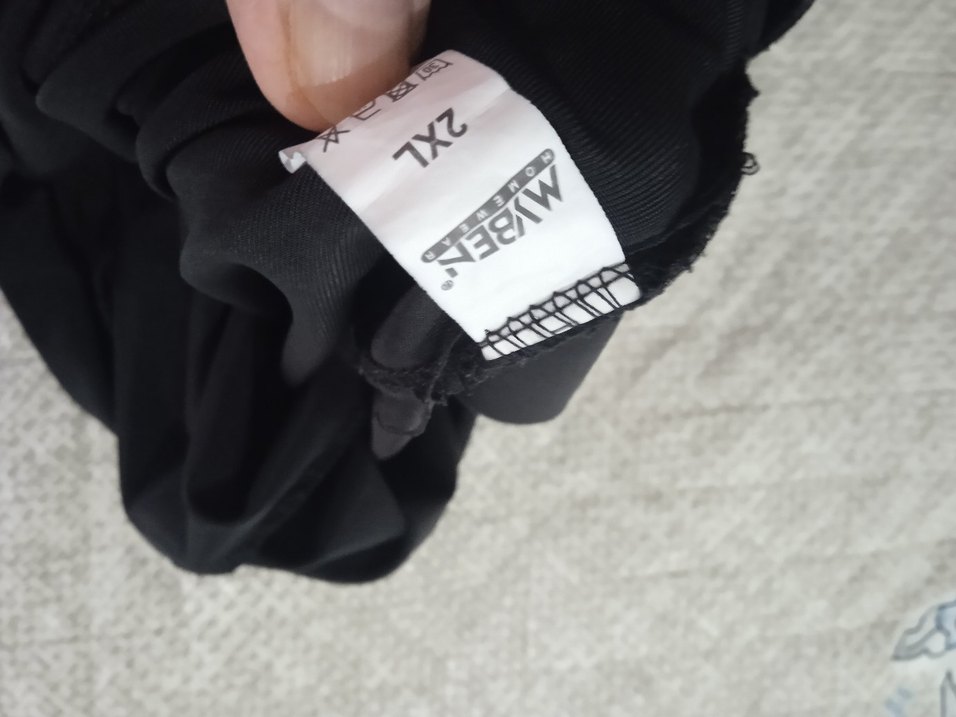 Siyah Midi  Spor Şortlu  toparlayıcı tayt - Görsel 2